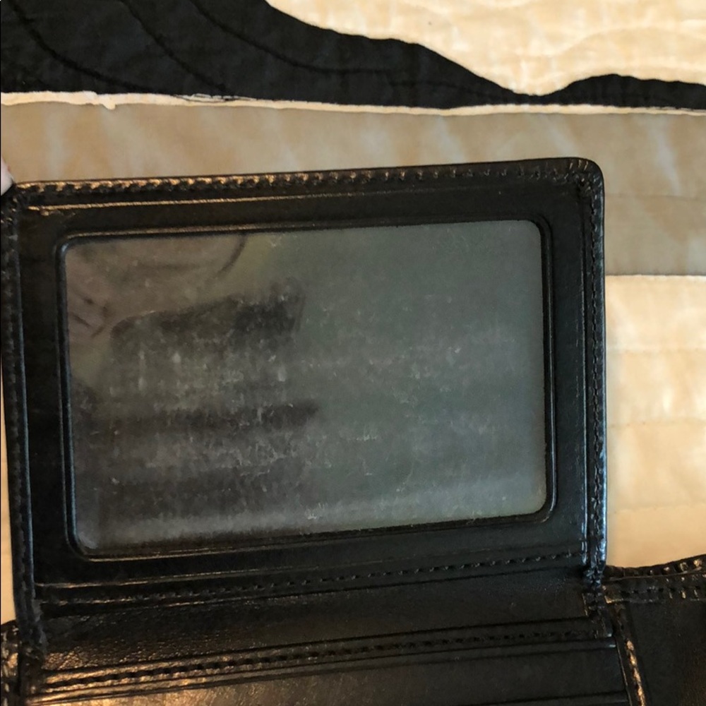 Black Coach wallet - Picture 5 of 9